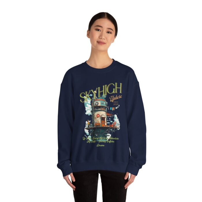 Sky high cafe Unisex Heavy Blend™ Crewneck Sweatshirt - Image 20