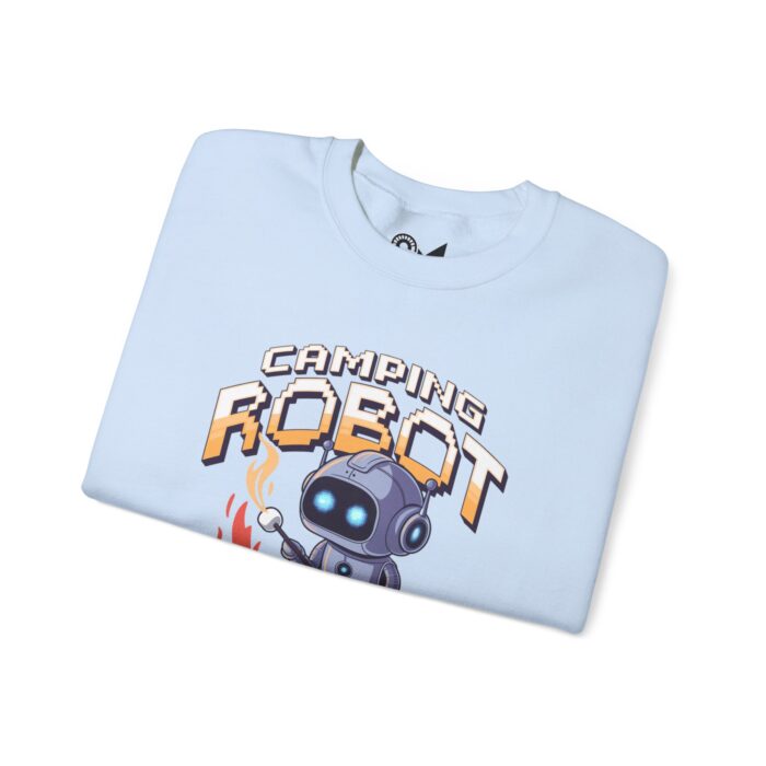 Camping robot Unisex Heavy Blend™ Crewneck Sweatshirt - Image 23
