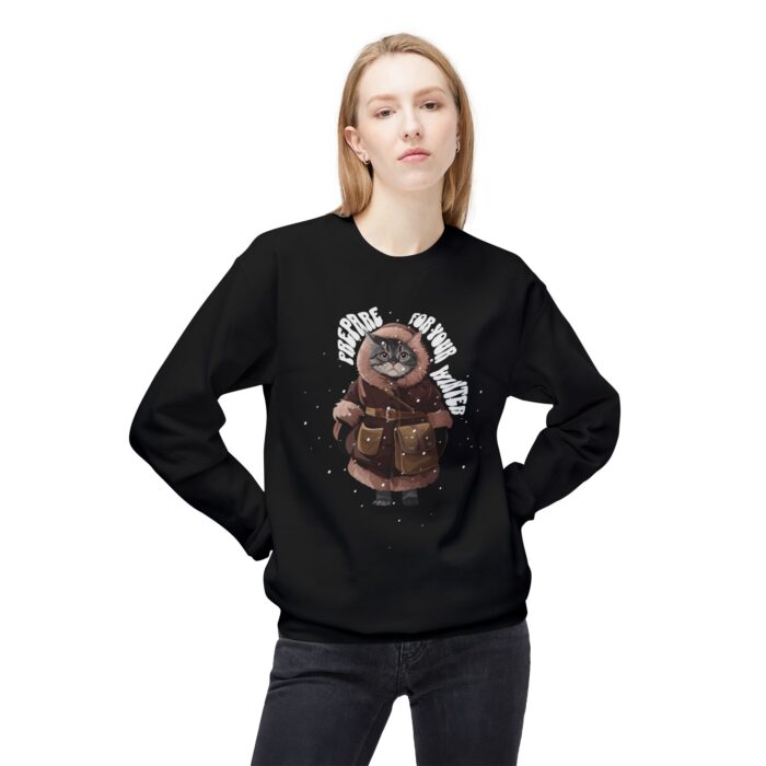 Prepare for your winter Unisex Midweight Softstyle Fleece Crewneck Sweatshirt - Image 3