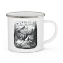 Camping is my therapy Enamel Camping Mug
