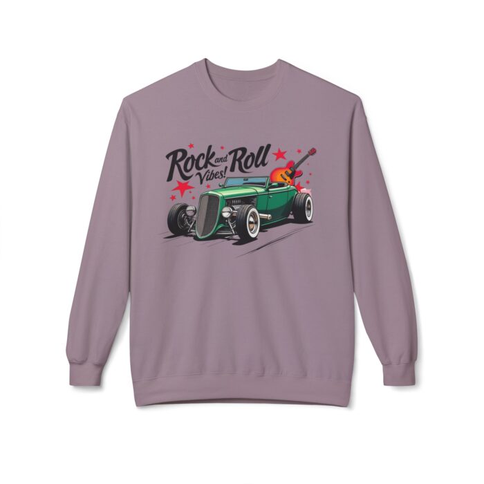Rock & Roll Vibes Unisex Midweight Softstyle Fleece Crewneck Sweatshirt - Image 37