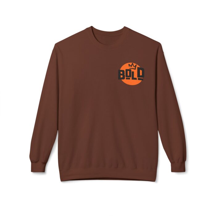 Big Bold Unisex Midweight Softstyle Fleece Crewneck Sweatshirt - Image 5