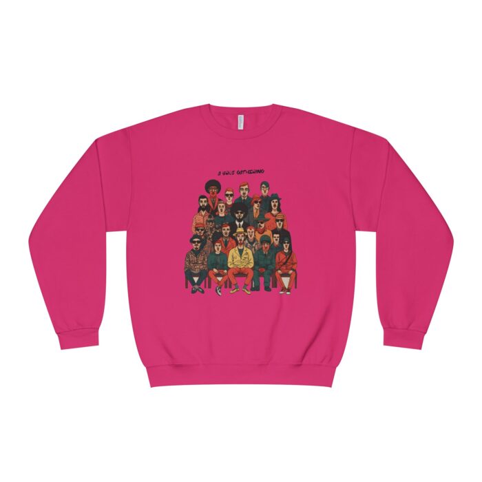 A bros gathering Unisex NuBlend® Crewneck Sweatshirt - Image 33