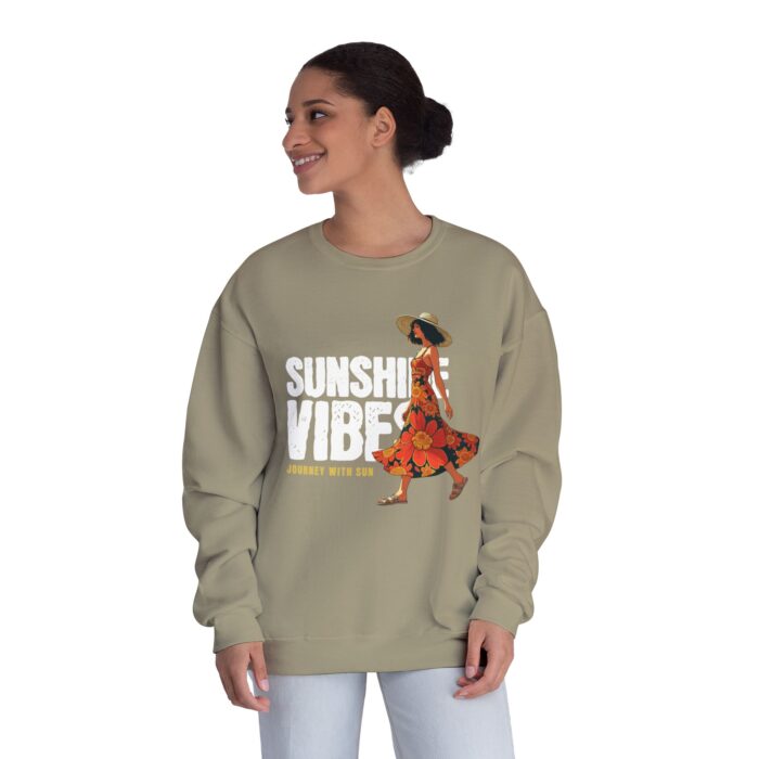 Sunshine Vibes Unisex NuBlend® Crewneck Sweatshirt - Image 8