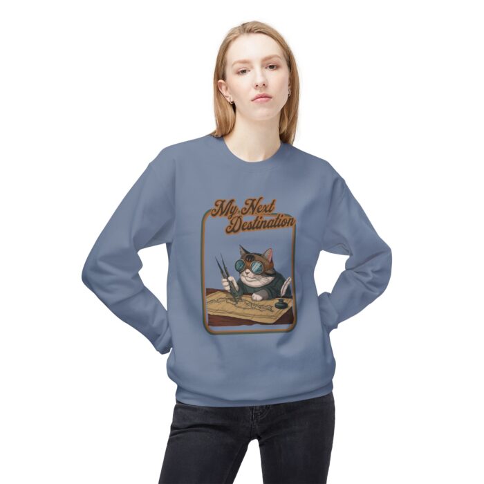My next destintion Unisex Midweight Softstyle Fleece Crewneck Sweatshirt - Image 23