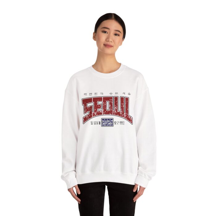 2025 Seoul Unisex Heavy Blend™ Crewneck Sweatshirt - Image 4