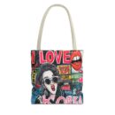 I love Korea Tote Bag (AOP)