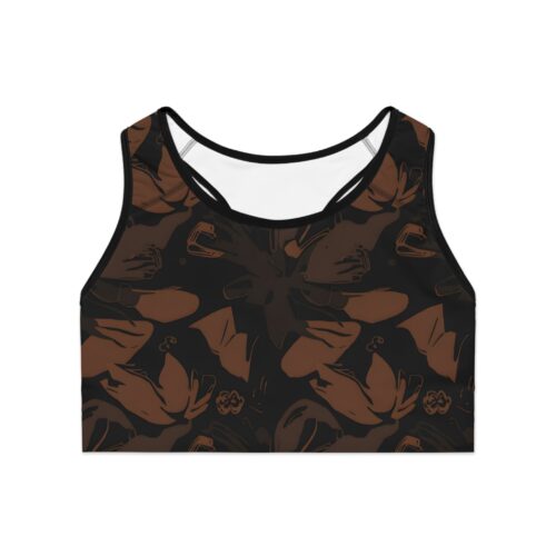 life is better in the gym Sports Bra (AOP)