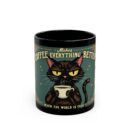 Coffee makes everything better Black Mug (11oz, 15oz)