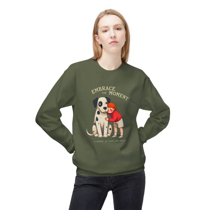 Embrace the moments Unisex Midweight Softstyle Fleece Crewneck Sweatshirt - Image 19