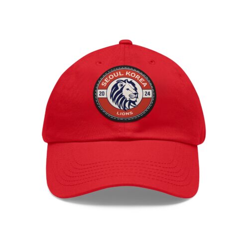 "meta_description": "Shop the Seoul Korea Lions Hat with leather patch, perfect for stylish comfort.",