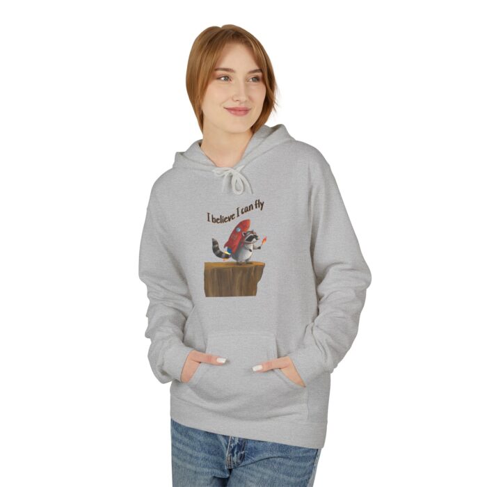 I believe I can fly Unisex Midweight Softstyle Fleece Hoodie - Image 11