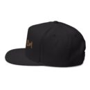 You're being silly Embroidery Flat Bill Cap - Stylish Korean Quote Design