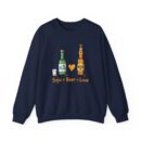 Soju + Beer = Love Unisex Heavy Blend™ Crewneck Sweatshirt