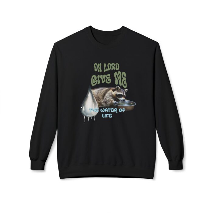 The water of life Unisex Midweight Softstyle Fleece Crewneck Sweatshirt - Image 5