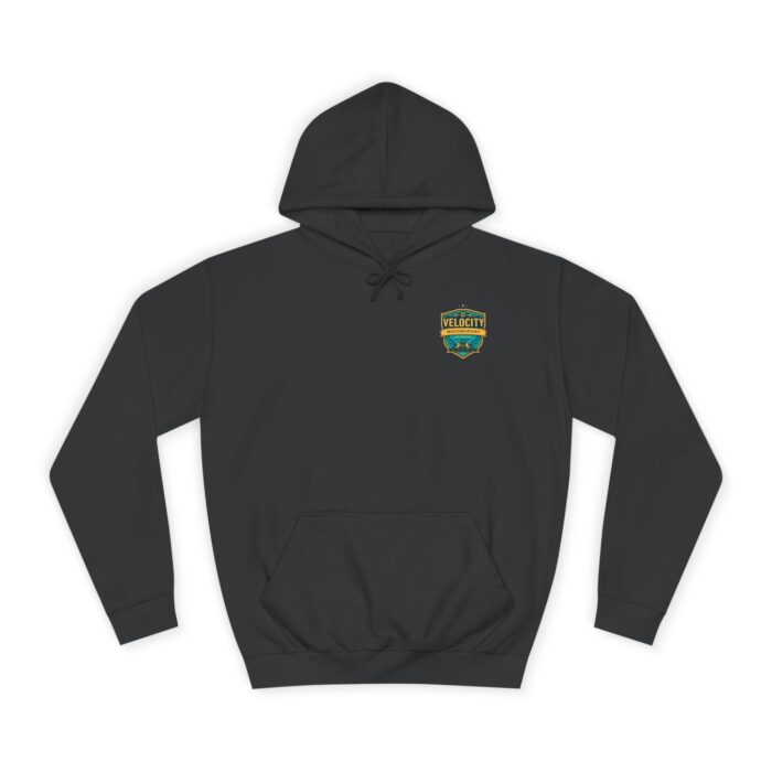 Velocity Unisex College Hoodie - Image 5
