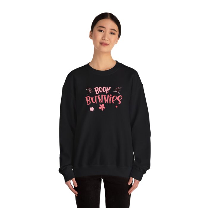 Book Bunnies Unisex Heavy Blend™ Crewneck Sweatshirt - Image 4