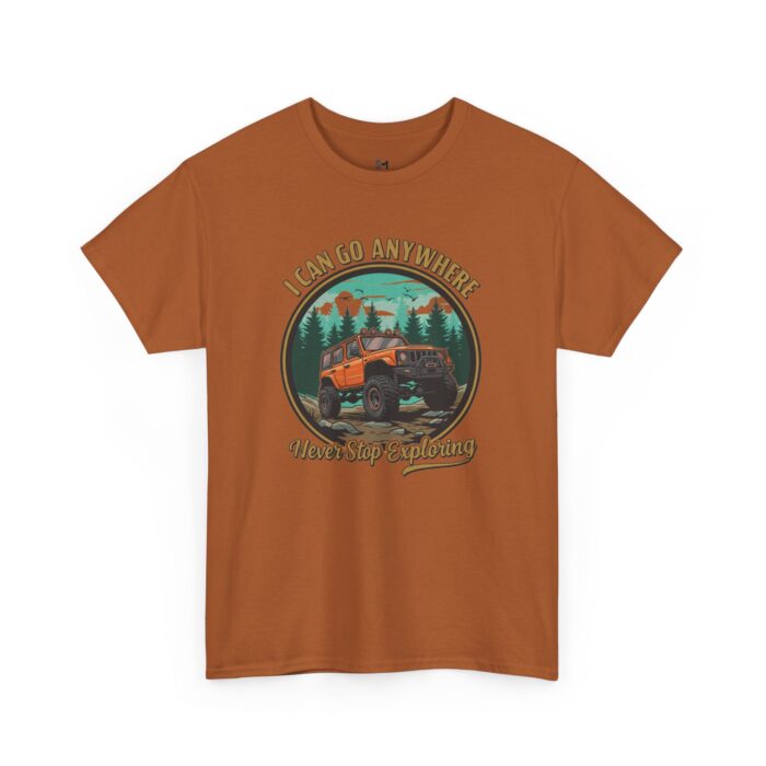 I can go anywhere Unisex Heavy Cotton Tee - Image 11