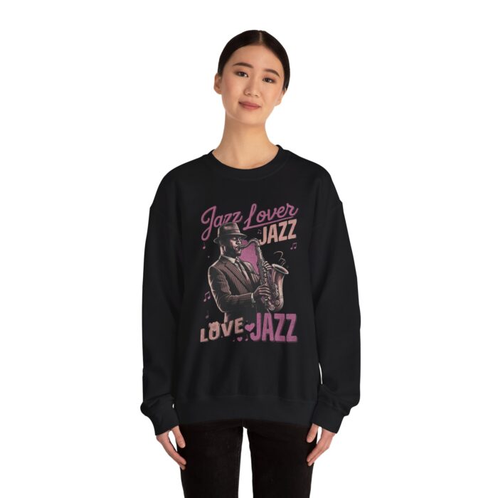Love Jazz Unisex Heavy Blend™ Crewneck Sweatshirt - Image 4