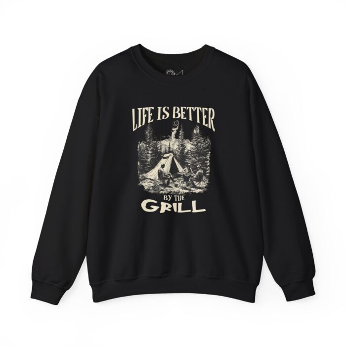 Life is better Unisex Heavy Blend™ Crewneck Sweatshirt