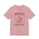 Cowboy club Unisex Jersey Short Sleeve Tee