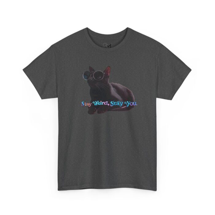 Stay weird, stay you Unisex Heavy Cotton Tee - Image 11