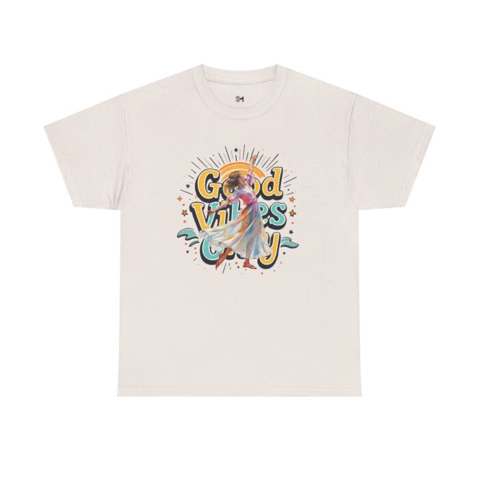 Good vibes only Unisex Heavy Cotton Tee - Image 13