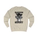 "meta_description": "Blossom Bandit Unisex Sweatshirt: comfort meets style in 80% cotton blend. Perfect for any wardrobe.",