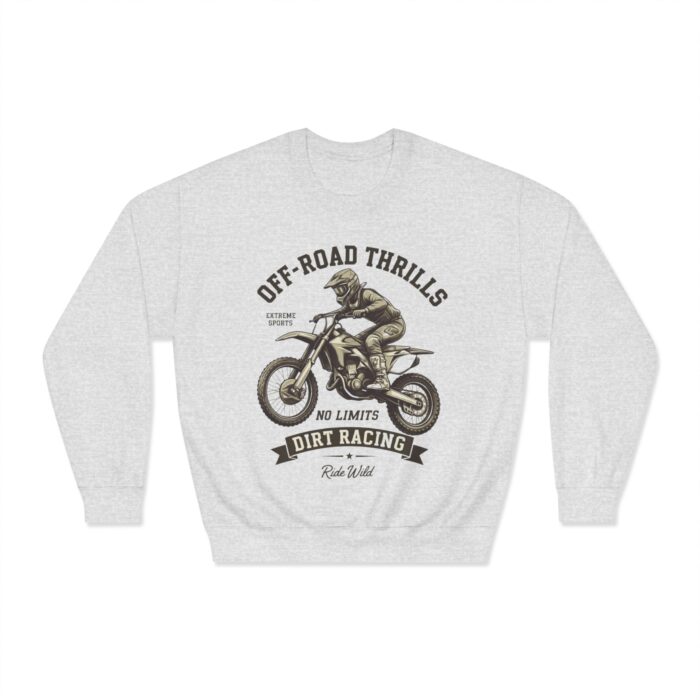 Off-road thriller Unisex DryBlend® Crewneck Sweatshirt - Image 5