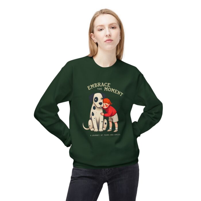 Embrace the moments Unisex Midweight Softstyle Fleece Crewneck Sweatshirt - Image 23
