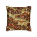 Map of Memories II Spun Polyester Square Pillowcase