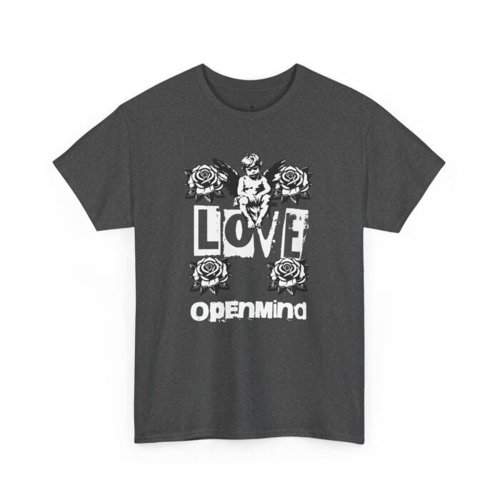 Love open mind Unisex Heavy Cotton Tee - Image 27