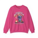 Camping robot Unisex Heavy Blend™ Crewneck Sweatshirt