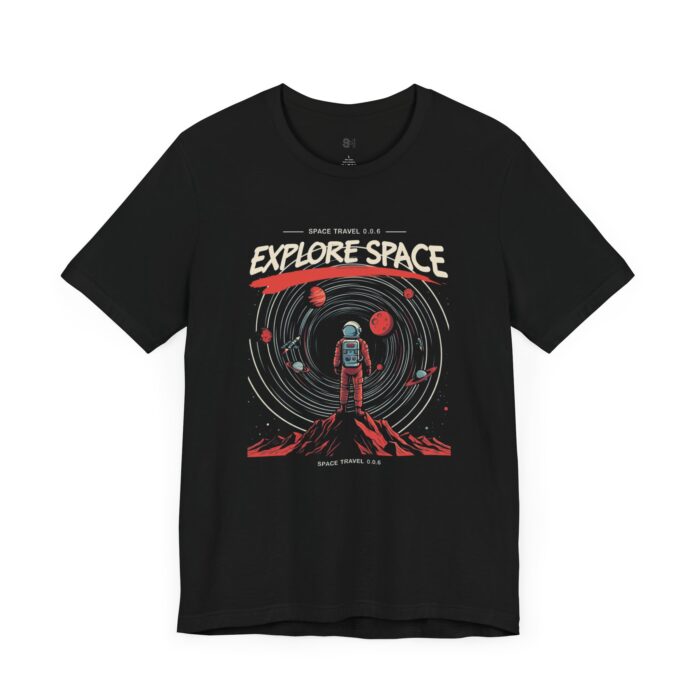 Explore Space Unisex Tee - Adventure Awaits - Image 3