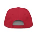 You're being silly Embroidery Flat Bill Cap - Stylish Korean Quote Design