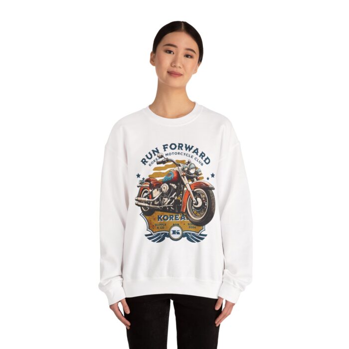 Run forward Unisex Heavy Blend™ Crewneck Sweatshirt - Image 4