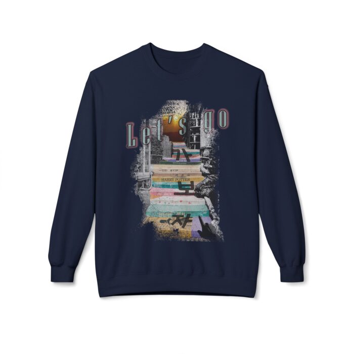 Let's go Unisex Midweight Softstyle Fleece Crewneck Sweatshirt - Image 9