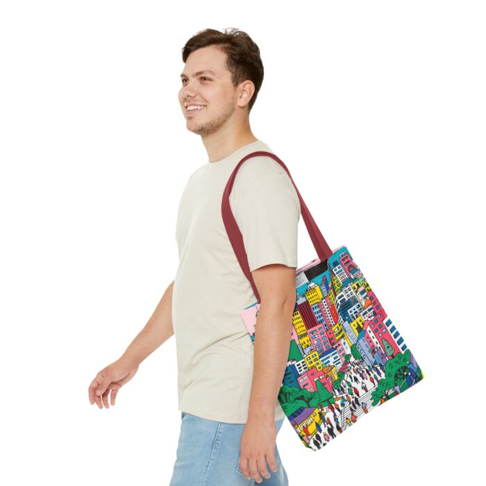 Seoul's hill neighborhoods Tote Bag (AOP) - Image 19