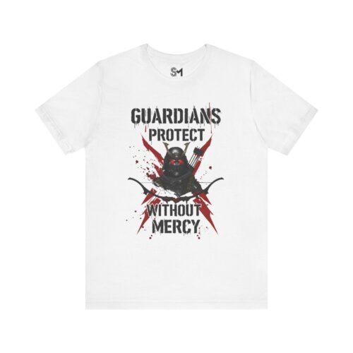 "meta_description": "Shop the 'Gardians protect without mercy' unisex tee for ultimate comfort and style.",