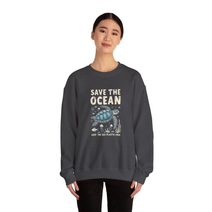 Save the Ocean Unisex Heavy Blend™ Crewneck Sweatshirt - Image 12