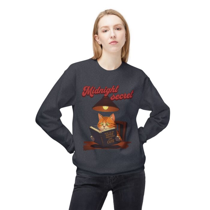Midnight secret Unisex Midweight Softstyle Fleece Crewneck Sweatshirt - Image 23