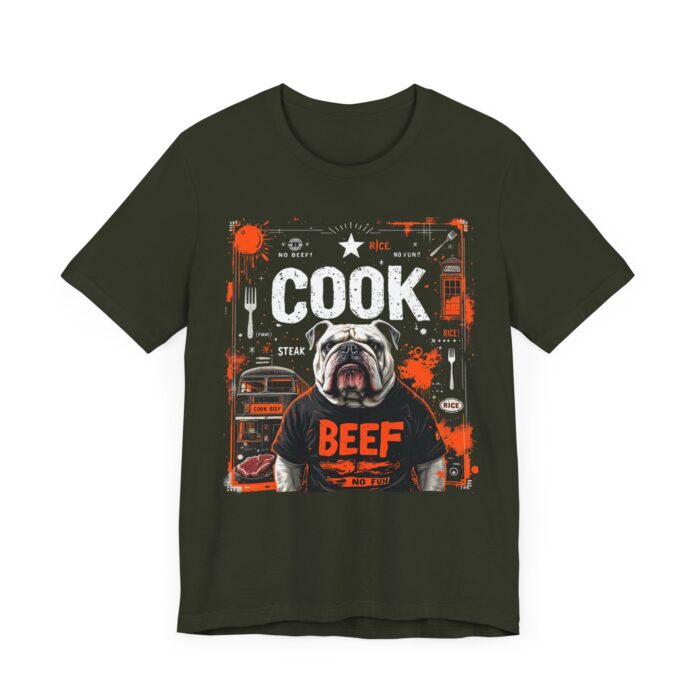 Cook Beef Unisex Jersey Short Sleeve Tee - Image 15