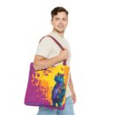 Stylish Hippo Tote Bag (AOP)