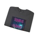 Squid is playing a game Unisex Heavy Blend™ Crewneck Sweatshirt