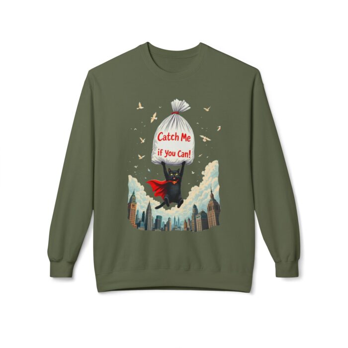 Catch me if you can Unisex Midweight Softstyle Fleece Crewneck Sweatshirt - Image 13