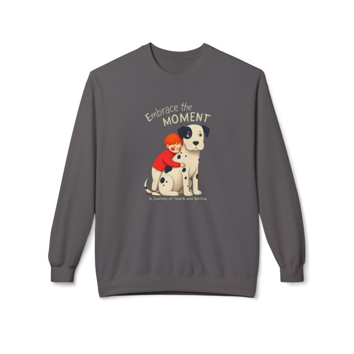 Embrace the moments2 Unisex Midweight Softstyle Fleece Crewneck Sweatshirt - Image 37