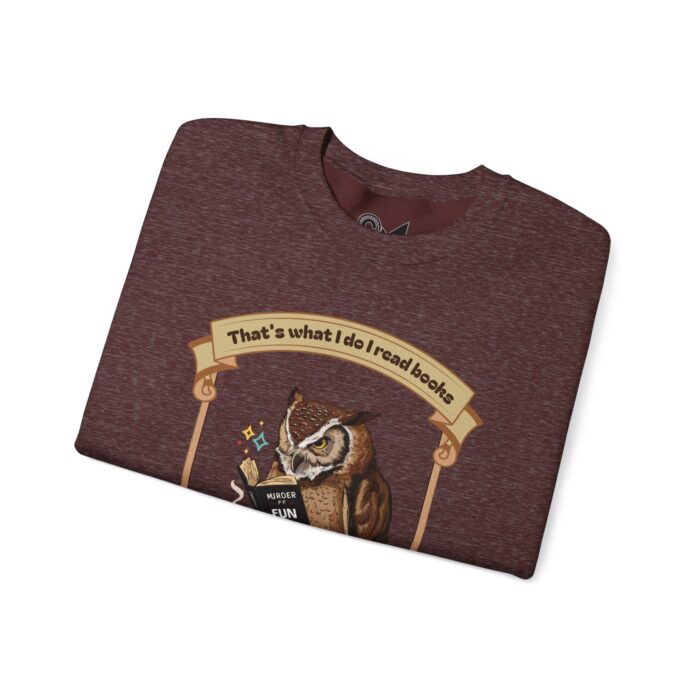 I read books Unisex Heavy Blend™ Crewneck Sweatshirt - Image 7