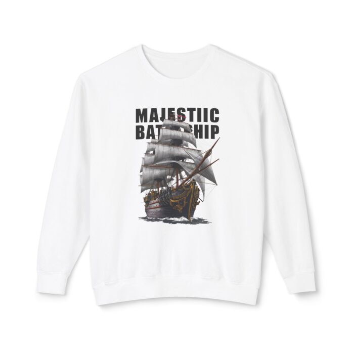 Battleship Unisex Lightweight Crewneck Sweatshirt