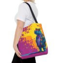 Stylish Hippo Tote Bag (AOP)