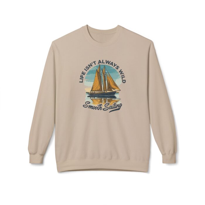 Smooth sailing Unisex Midweight Softstyle Fleece Crewneck Sweatshirt - Image 5